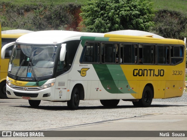 Empresa Gontijo de Transportes 3230 na cidade de João Monlevade, Minas Gerais, Brasil, por Natã  Souza. ID da foto: 7399833.