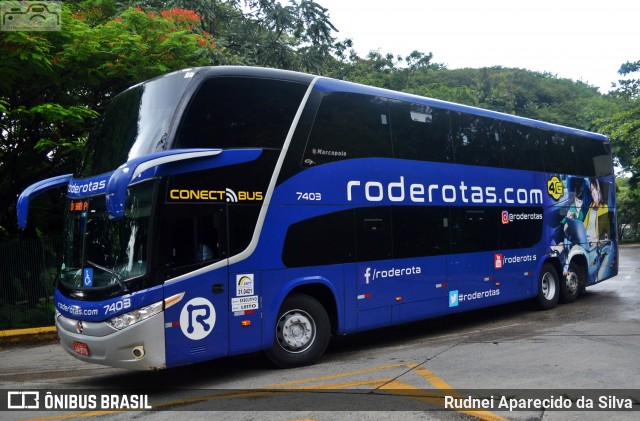 RodeRotas - Rotas de Viação do Triângulo 7403 na cidade de São Paulo, São Paulo, Brasil, por Rudnei Aparecido da Silva. ID da foto: 7399072.