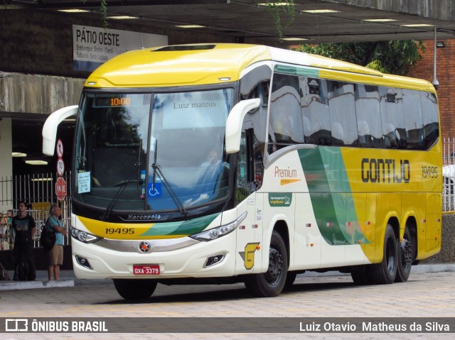 Empresa Gontijo de Transportes 19495 na cidade de Belo Horizonte, Minas Gerais, Brasil, por Luiz Otavio Matheus da Silva. Número da foto: #7400101.