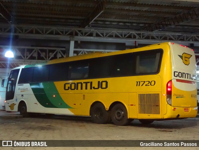 Empresa Gontijo de Transportes 11720 na cidade de Ipatinga, Minas Gerais, Brasil, por Graciliano Santos Passos. ID da foto: 7399687.