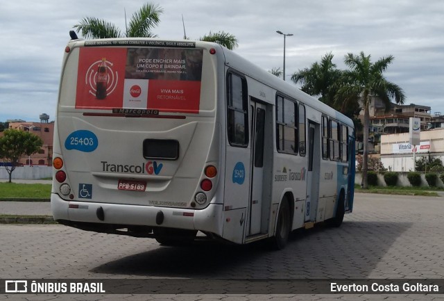 Viação Satélite 25403 na cidade de Cariacica, Espírito Santo, Brasil, por Everton Costa Goltara. Número da foto: #7399168.
