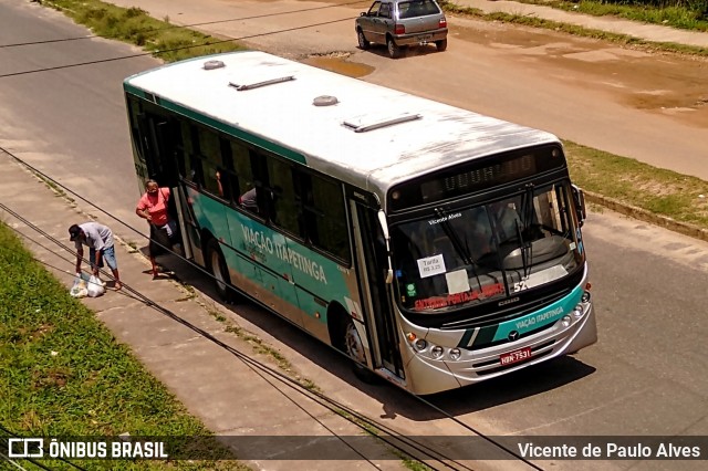 Viação Itapetinga 520803 na cidade de Itapetinga, Bahia, Brasil, por Vicente de Paulo Alves. ID da foto: 7400418.