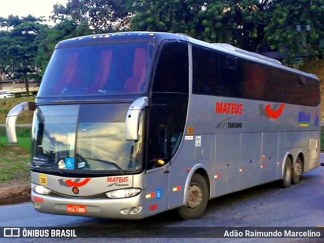Mateus Turismo 10000 na cidade de Belo Horizonte, Minas Gerais, Brasil, por Adão Raimundo Marcelino. Número da foto: #7400849.