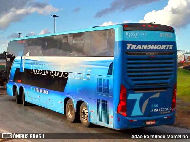 Transnorte - Transporte e Turismo Norte de Minas 87900 na cidade de Belo Horizonte, Minas Gerais, Brasil, por Adão Raimundo Marcelino. ID da foto: 7400874.