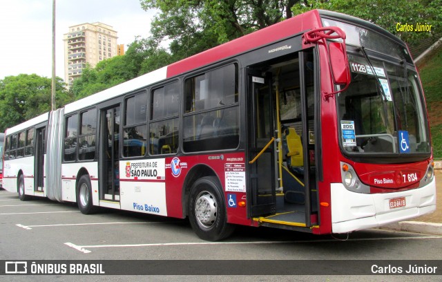 Viação Gatusa Transportes Urbanos 7 6134 na cidade de São Paulo, São Paulo, Brasil, por Carlos Júnior. ID da foto: 7400781.