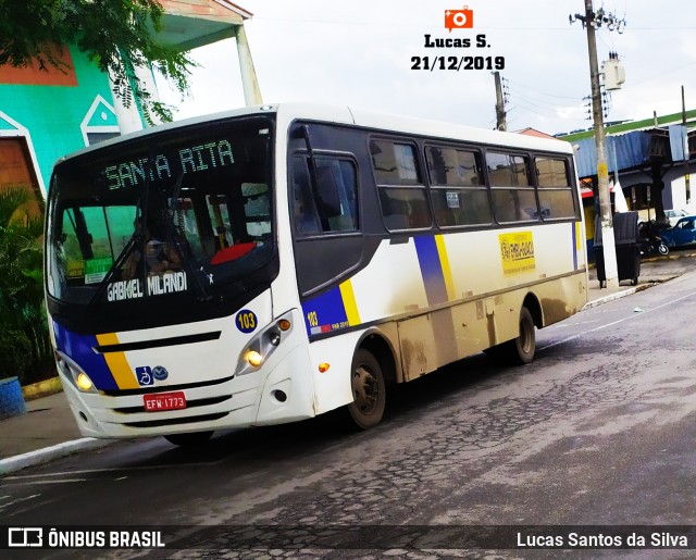 Transporte Alternativo de Embu-Guaçu 103 na cidade de São Paulo, São Paulo, Brasil, por Lucas Santos da Silva. ID da foto: 7398553.