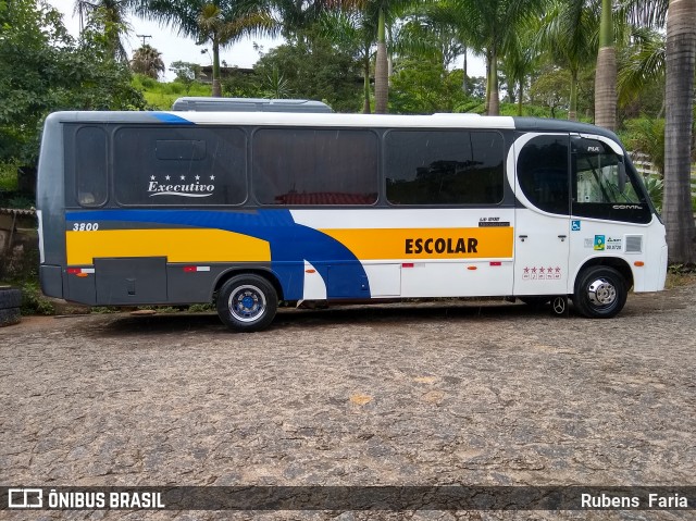 Sudeste Transporte e Turismo 3800 na cidade de Conselheiro Lafaiete, Minas Gerais, Brasil, por Rubens  Faria. ID da foto: 7399105.