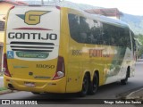 Empresa Gontijo de Transportes 18050 na cidade de Lambari, Minas Gerais, Brasil, por Thiago  Salles dos Santos. Número da foto: #:id.