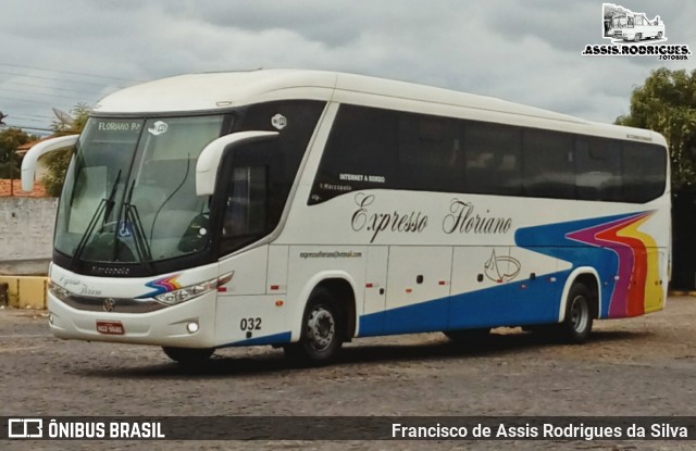 Expresso Floriano 032 na cidade de Teresina, Piauí, Brasil, por Francisco de Assis Rodrigues da Silva. Número da foto: #7401675.