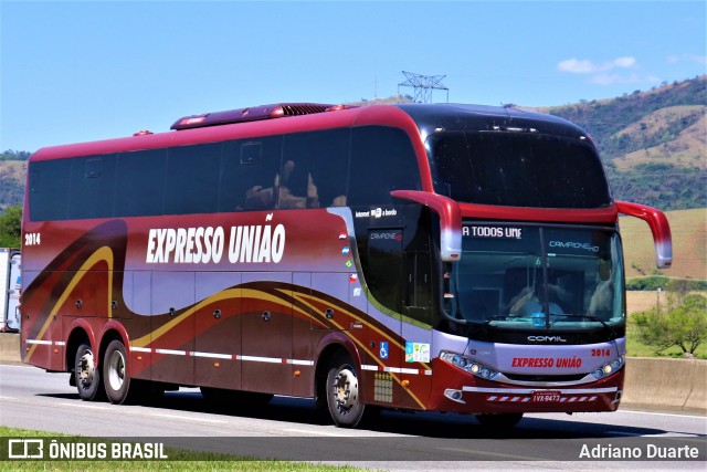 Expresso União Turismo 2014 na cidade de Roseira, São Paulo, Brasil, por Adriano Duarte. Número da foto: #7404390.
