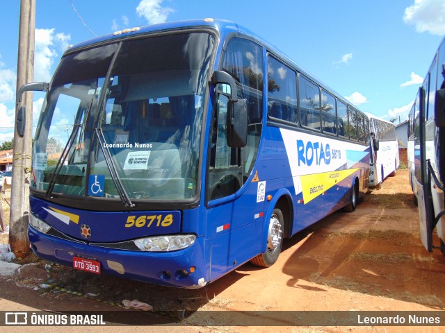 RodeRotas - Rotas de Viação do Triângulo 56718 na cidade de Romaria, Minas Gerais, Brasil, por Leonardo Nunes. Número da foto: #7403453.
