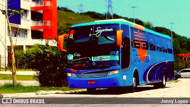 Litorânea Transportes Coletivos 5081 na cidade de Guarujá, São Paulo, Brasil, por Jonny Lopes. Número da foto: #7402174.