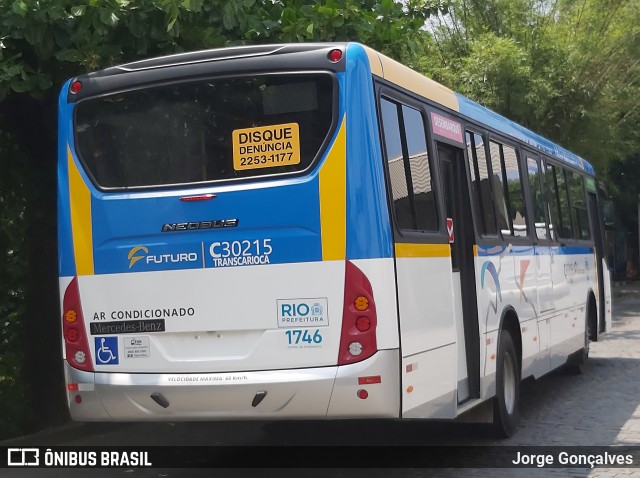 Transportes Futuro C30215 na cidade de Rio de Janeiro, Rio de Janeiro, Brasil, por Jorge Gonçalves. Número da foto: #7403954.