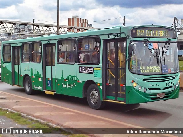 Auto Omnibus Floramar 10162 na cidade de Belo Horizonte, Minas Gerais, Brasil, por Adão Raimundo Marcelino. Número da foto: #7404551.