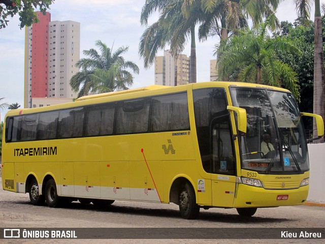 Viação Itapemirim 9533 na cidade de Fortaleza, Ceará, Brasil, por Kieu Abreu. ID da foto: 7402326.