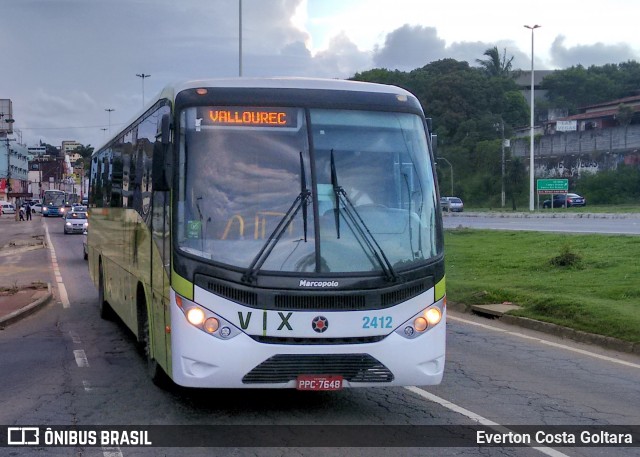 VIX Transporte e Logística 2412 na cidade de Cariacica, Espírito Santo, Brasil, por Everton Costa Goltara. Número da foto: #7403344.