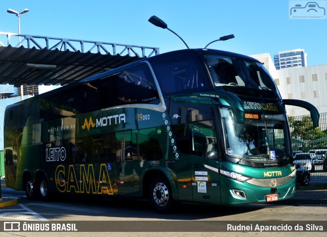 Viação Motta 19002 na cidade de São Paulo, São Paulo, Brasil, por Rudnei Aparecido da Silva. ID da foto: 7404326.