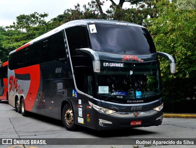 Style Bus 6000 na cidade de São Paulo, São Paulo, Brasil, por Rudnei Aparecido da Silva. Número da foto: #7402571.