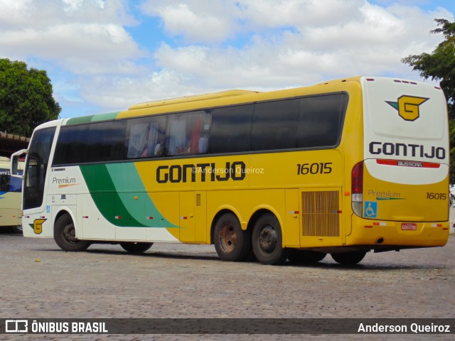 Empresa Gontijo de Transportes 16015 na cidade de Vitória da Conquista, Bahia, Brasil, por Anderson Queiroz. ID da foto: 7403899.