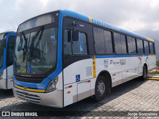 Transportes Futuro C30215 na cidade de Rio de Janeiro, Rio de Janeiro, Brasil, por Jorge Gonçalves. ID da foto: 7401640.