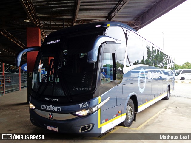 Expresso Brasileiro 7685 na cidade de Teixeira de Freitas, Bahia, Brasil, por Matheus Leal. Número da foto: #7403193.