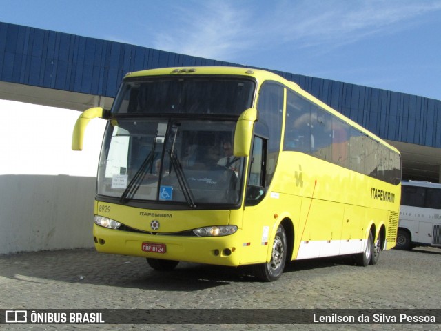 Viação Itapemirim 8929 na cidade de Caruaru, Pernambuco, Brasil, por Lenilson da Silva Pessoa. Número da foto: #7404320.