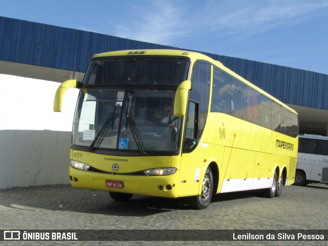 Viação Itapemirim 8929 na cidade de Caruaru, Pernambuco, Brasil, por Lenilson da Silva Pessoa. ID da foto: 7404320.