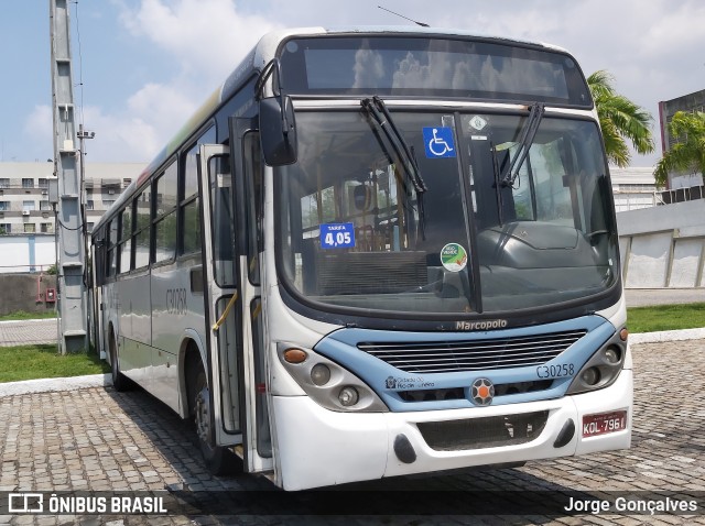 Transportes Futuro C30258 na cidade de Rio de Janeiro, Rio de Janeiro, Brasil, por Jorge Gonçalves. ID da foto: 7401715.