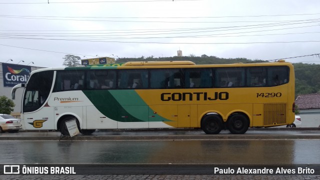 Empresa Gontijo de Transportes 14290 na cidade de Caetité, Bahia, Brasil, por Paulo Alexandre Alves Brito . Número da foto: #7402386.