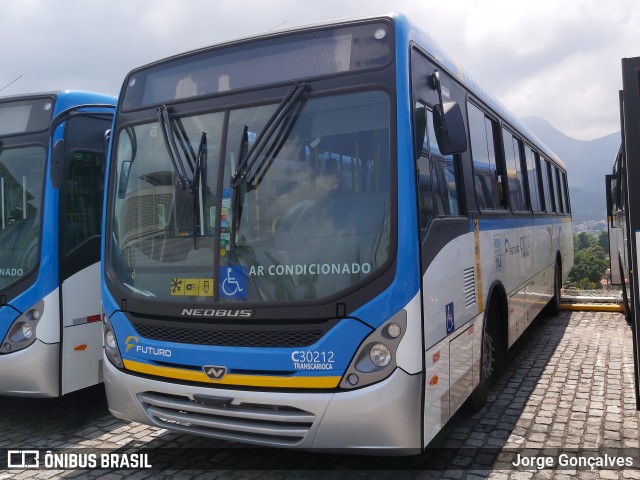 Transportes Futuro C30212 na cidade de Rio de Janeiro, Rio de Janeiro, Brasil, por Jorge Gonçalves. Número da foto: #7401660.