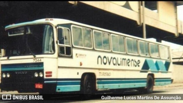 Expresso Novalimense 7244 na cidade de Belo Horizonte, Minas Gerais, Brasil, por Guilherme Lucas Martins De Assunção. Número da foto: #7402380.