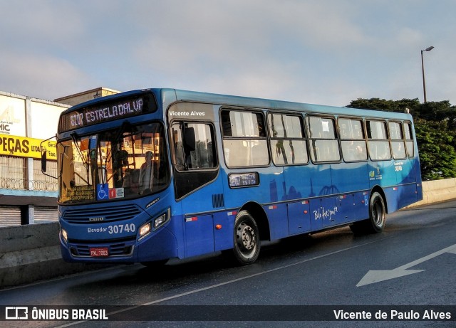 Auto Omnibus Nova Suissa 30740 na cidade de Belo Horizonte, Minas Gerais, Brasil, por Vicente de Paulo Alves. ID da foto: 7404627.