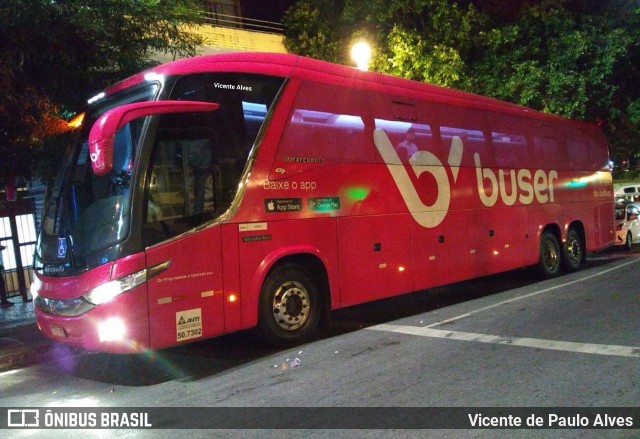 Buser Brasil Tecnologia 0115 na cidade de Belo Horizonte, Minas Gerais, Brasil, por Vicente de Paulo Alves. ID da foto: 7405721.