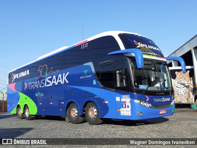Trans Isaak Turismo 1510 na cidade de São Paulo, São Paulo, Brasil, por Wagner Domingos Ivanesken. Número da foto: #7408331.