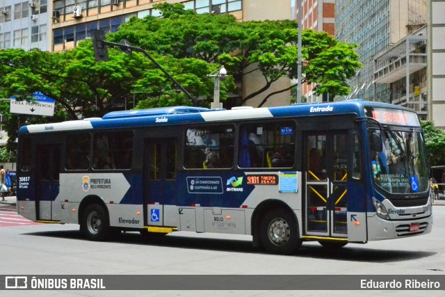 Viação Getúlio Vargas 20857 na cidade de Belo Horizonte, Minas Gerais, Brasil, por Eduardo Ribeiro. Número da foto: #7408029.