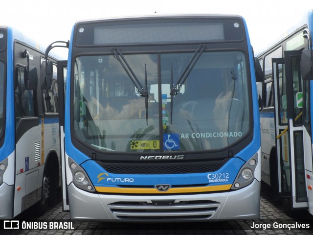 Transportes Futuro C30212 na cidade de Rio de Janeiro, Rio de Janeiro, Brasil, por Jorge Gonçalves. ID da foto: 7408197.