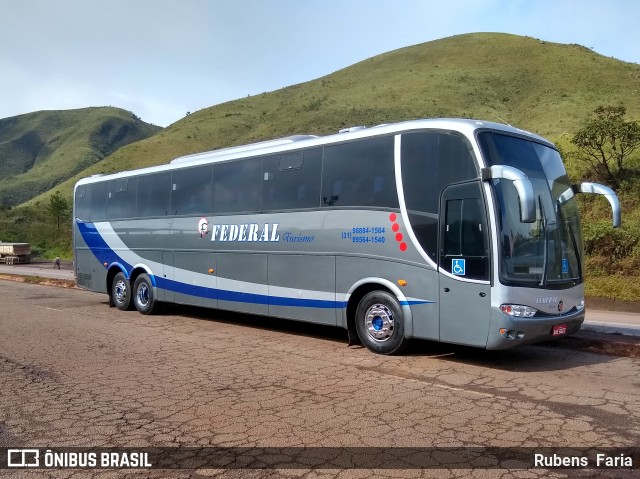 Federal Turismo 3000 na cidade de Itabirito, Minas Gerais, Brasil, por Rubens  Faria. Número da foto: #7406330.