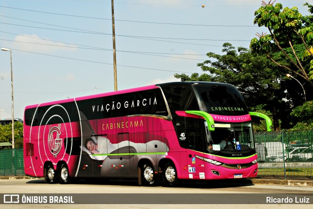 Viação Garcia 86135 na cidade de São Paulo, São Paulo, Brasil, por Ricardo Luiz. Número da foto: #7404991.