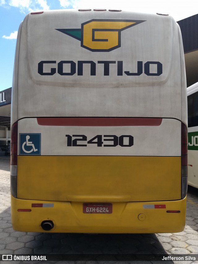 Empresa Gontijo de Transportes 12430 na cidade de Governador Valadares, Minas Gerais, Brasil, por Jefferson Silva. Número da foto: #7406216.