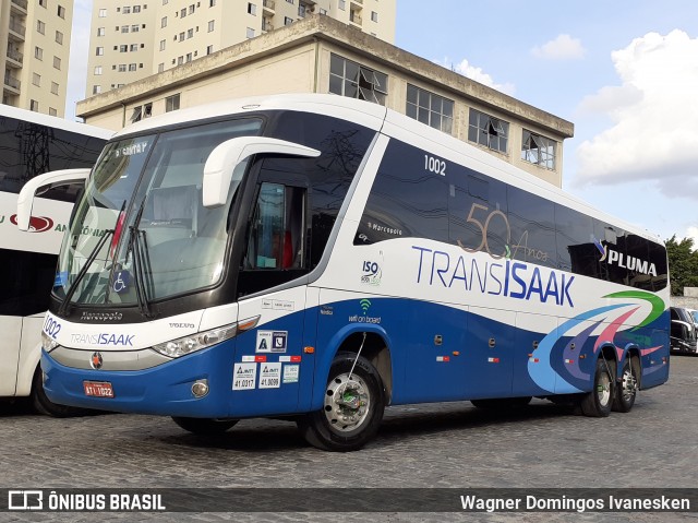 Trans Isaak Turismo 1002 na cidade de São Paulo, São Paulo, Brasil, por Wagner Domingos Ivanesken. ID da foto: 7408343.