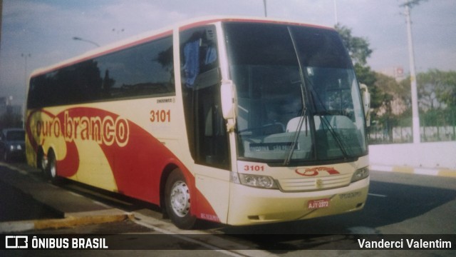 Viação Ouro Branco 3101 na cidade de São Paulo, São Paulo, Brasil, por Vanderci Valentim. Número da foto: #7405466.