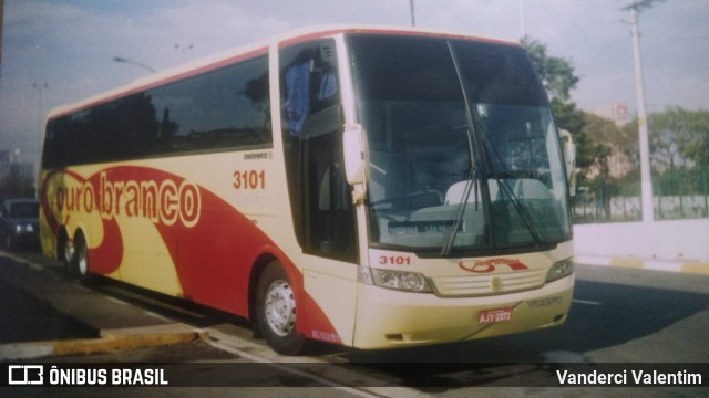 Viação Ouro Branco 3101 na cidade de São Paulo, São Paulo, Brasil, por Vanderci Valentim. ID da foto: 7405466.