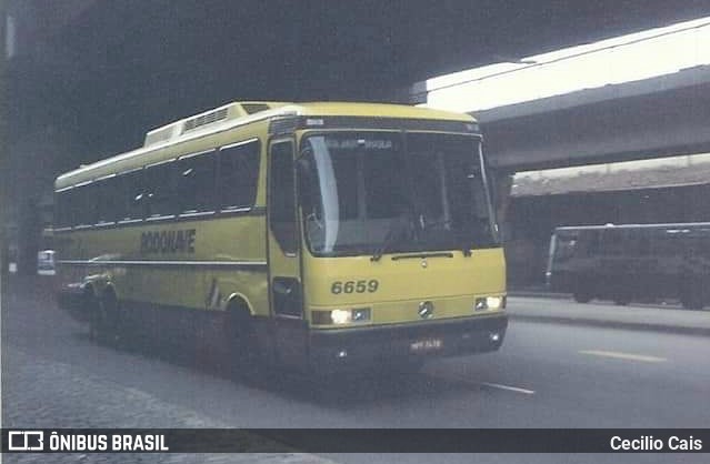 Viação Itapemirim 6659 na cidade de Rio de Janeiro, Rio de Janeiro, Brasil, por Cecilio Cais. Número da foto: #7407190.