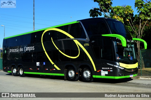 Expresso Princesa dos Campos 6994 na cidade de São Paulo, São Paulo, Brasil, por Rudnei Aparecido da Silva. Número da foto: #7406162.