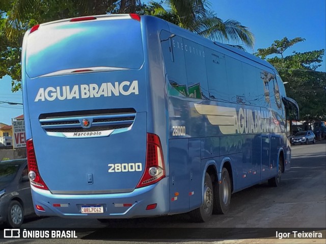 Viação Águia Branca 28000 na cidade de Ilhéus, Bahia, Brasil, por Igor Teixeira. Número da foto: #7407518.