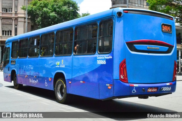 São Dimas Transportes 10866 na cidade de Belo Horizonte, Minas Gerais, Brasil, por Eduardo Ribeiro. ID da foto: 7405481.