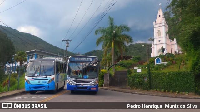 Viação Cascatinha 5036 na cidade de Petrópolis, Rio de Janeiro, Brasil, por Pedro Henrique  Muniz da Silva. ID da foto: 7405720.