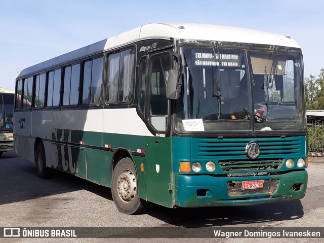 STL - Silva Transportes Ltda. 137 na cidade de Santa Maria, Rio Grande do Sul, Brasil, por Wagner Domingos Ivanesken. ID da foto: 7408446.