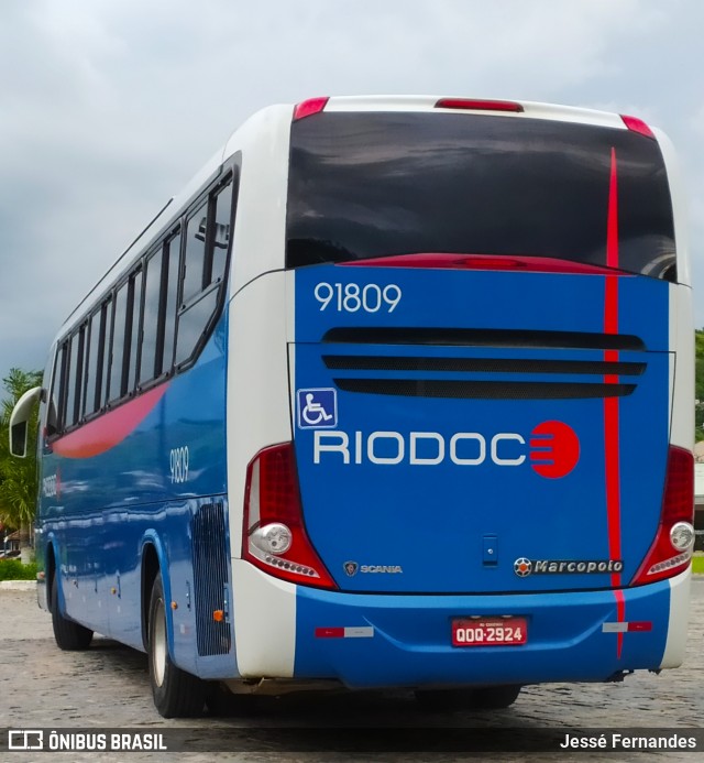 Viação Riodoce 91809 na cidade de Sapucaia, Rio de Janeiro, Brasil, por Jessé Fernandes. ID da foto: 7405761.