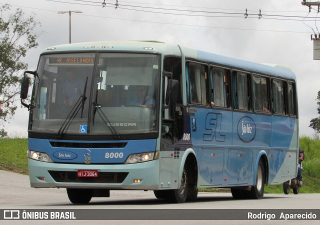 Viação São Luiz 8000 na cidade de Conselheiro Lafaiete, Minas Gerais, Brasil, por Rodrigo  Aparecido. ID da foto: 7407913.